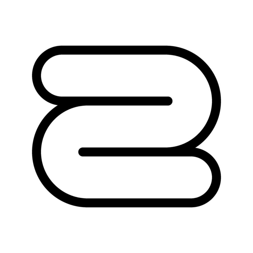 deken icoon vector symbool ontwerp illustratie