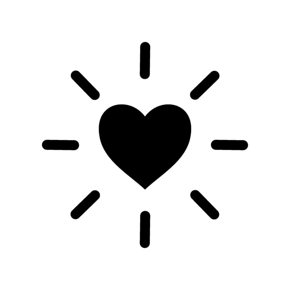 liefde icoon vector symbool ontwerp illustratie