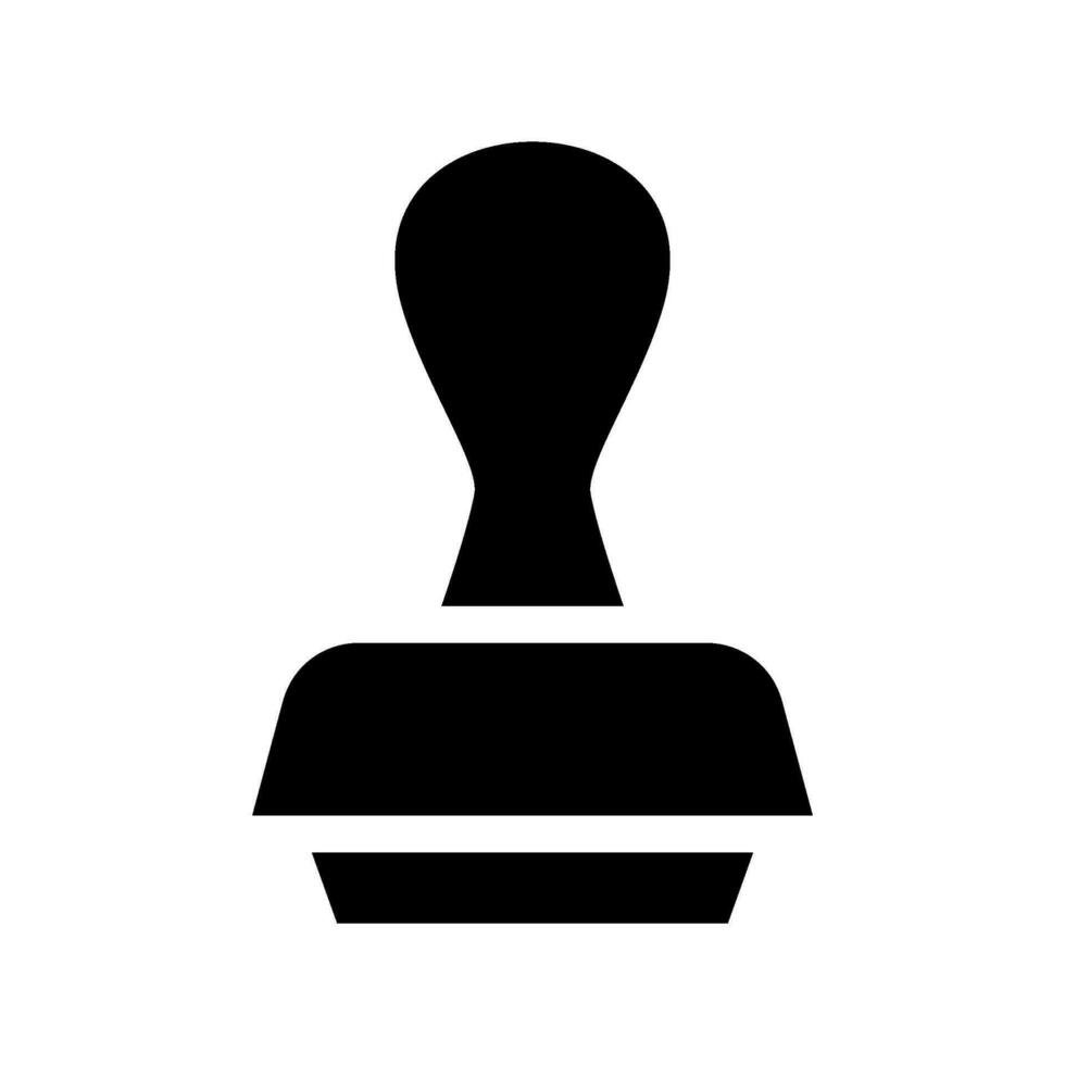 rubber postzegel icoon vector symbool ontwerp illustratie