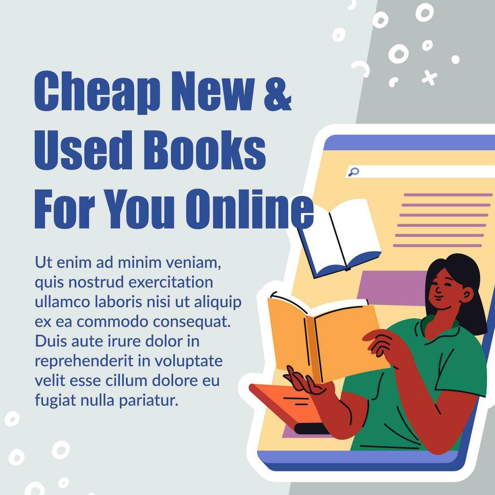 goedkoop nieuw en gebruikt boeken voor u online vector