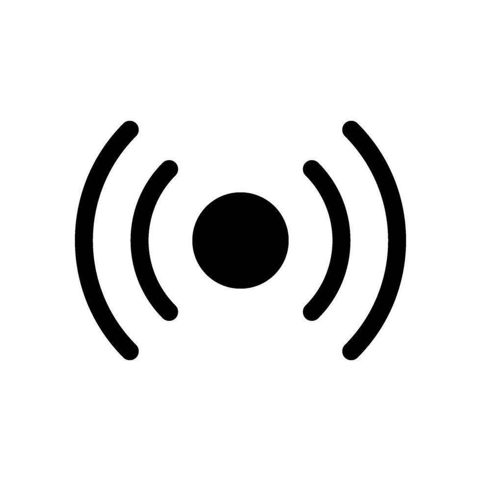 uitzending icoon vector symbool ontwerp illustratie