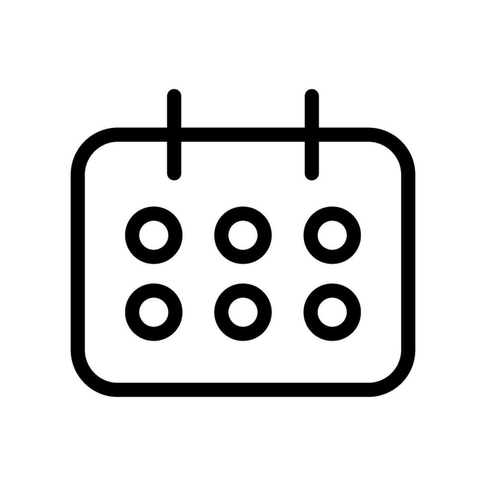 kalender icoon vector symbool ontwerp illustratie