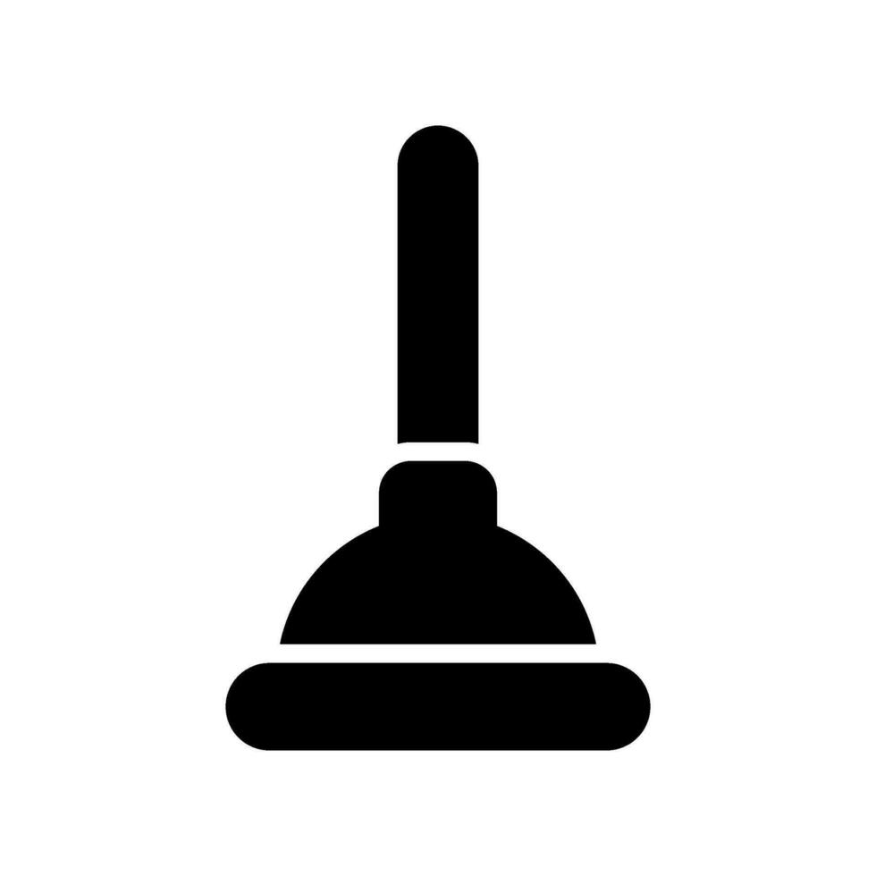 plunjer icoon vector symbool ontwerp illustratie