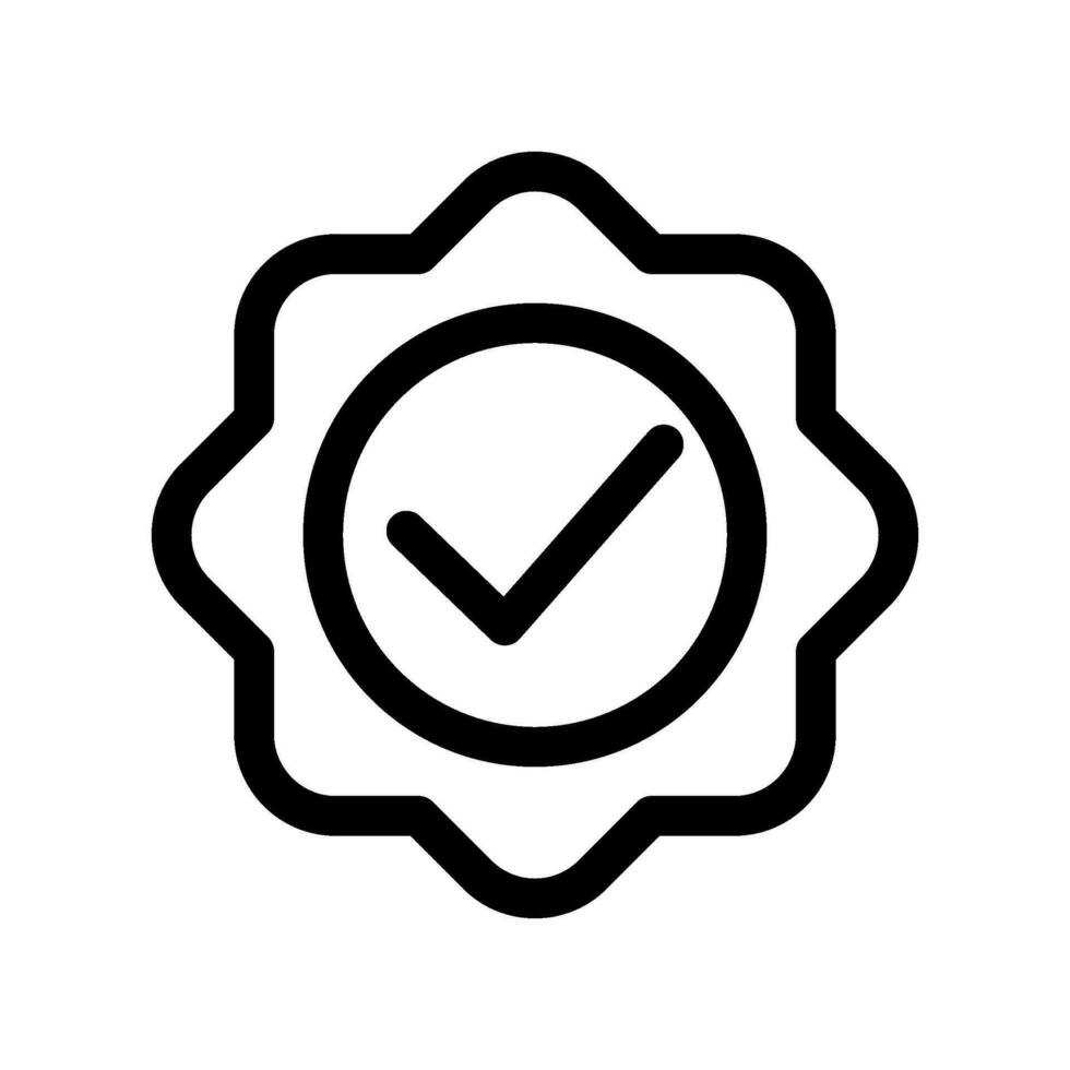 geverifieerd icoon vector symbool ontwerp illustratie