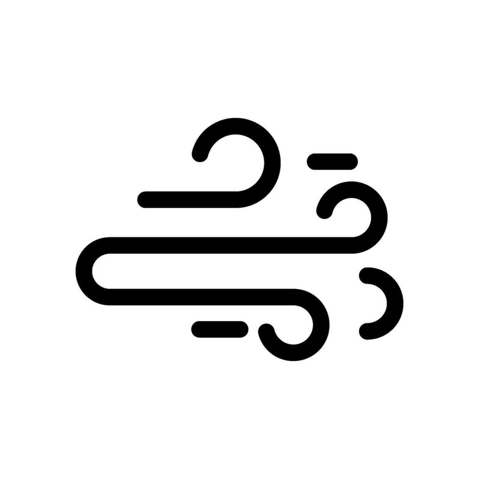 wind icoon vector symbool ontwerp illustratie