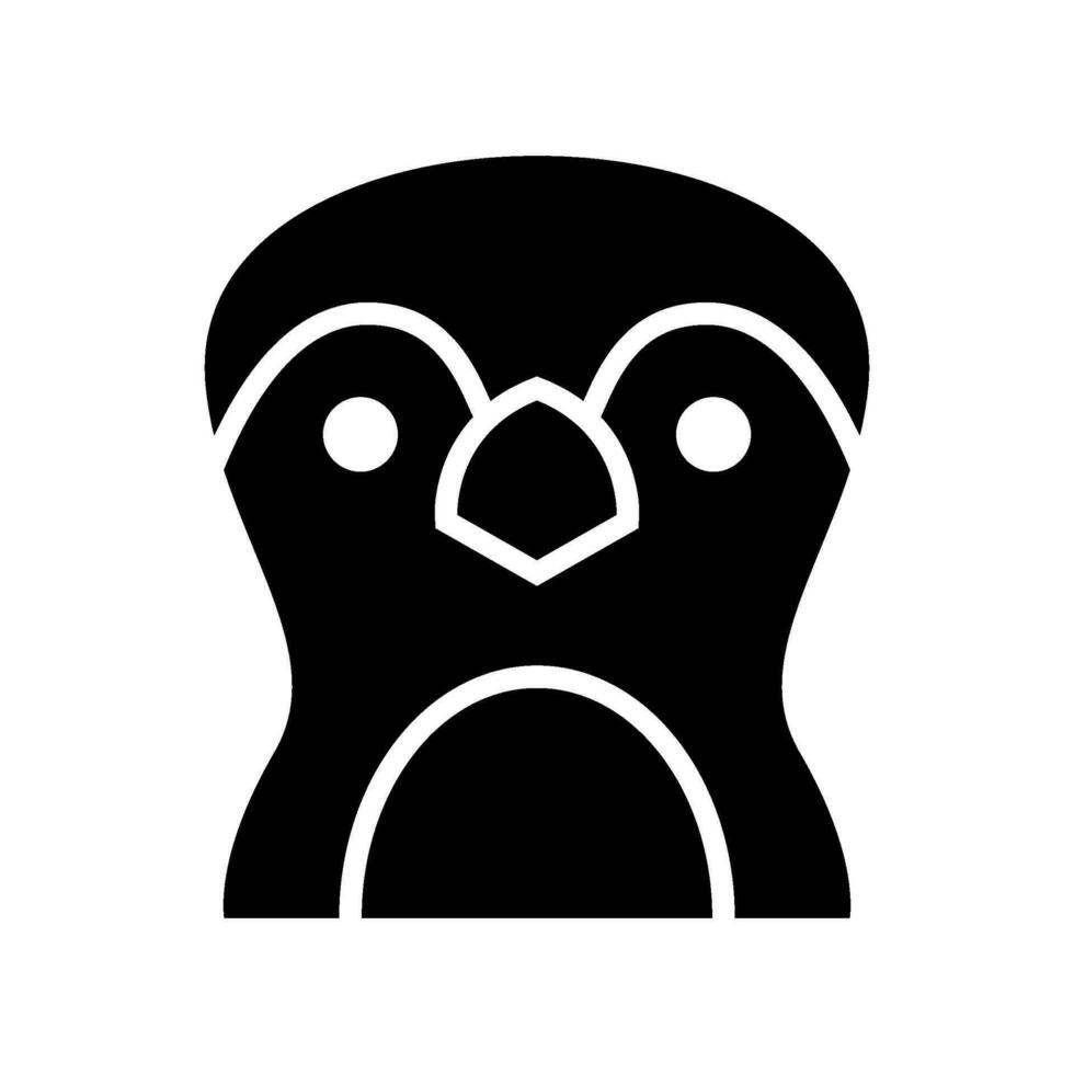 pinguïn icoon vector symbool ontwerp illustratie