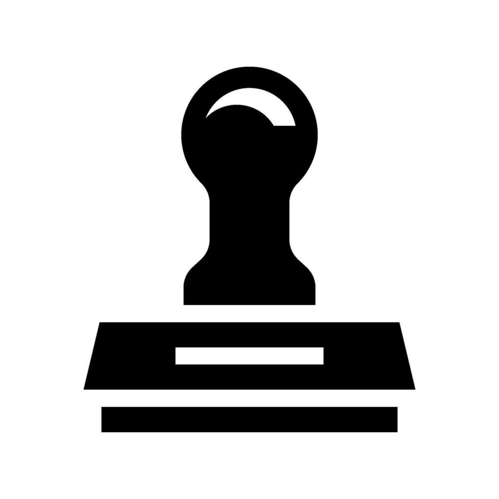 rubber postzegel icoon vector symbool ontwerp illustratie