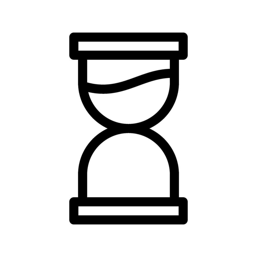 zandlopers icoon vector symbool ontwerp illustratie
