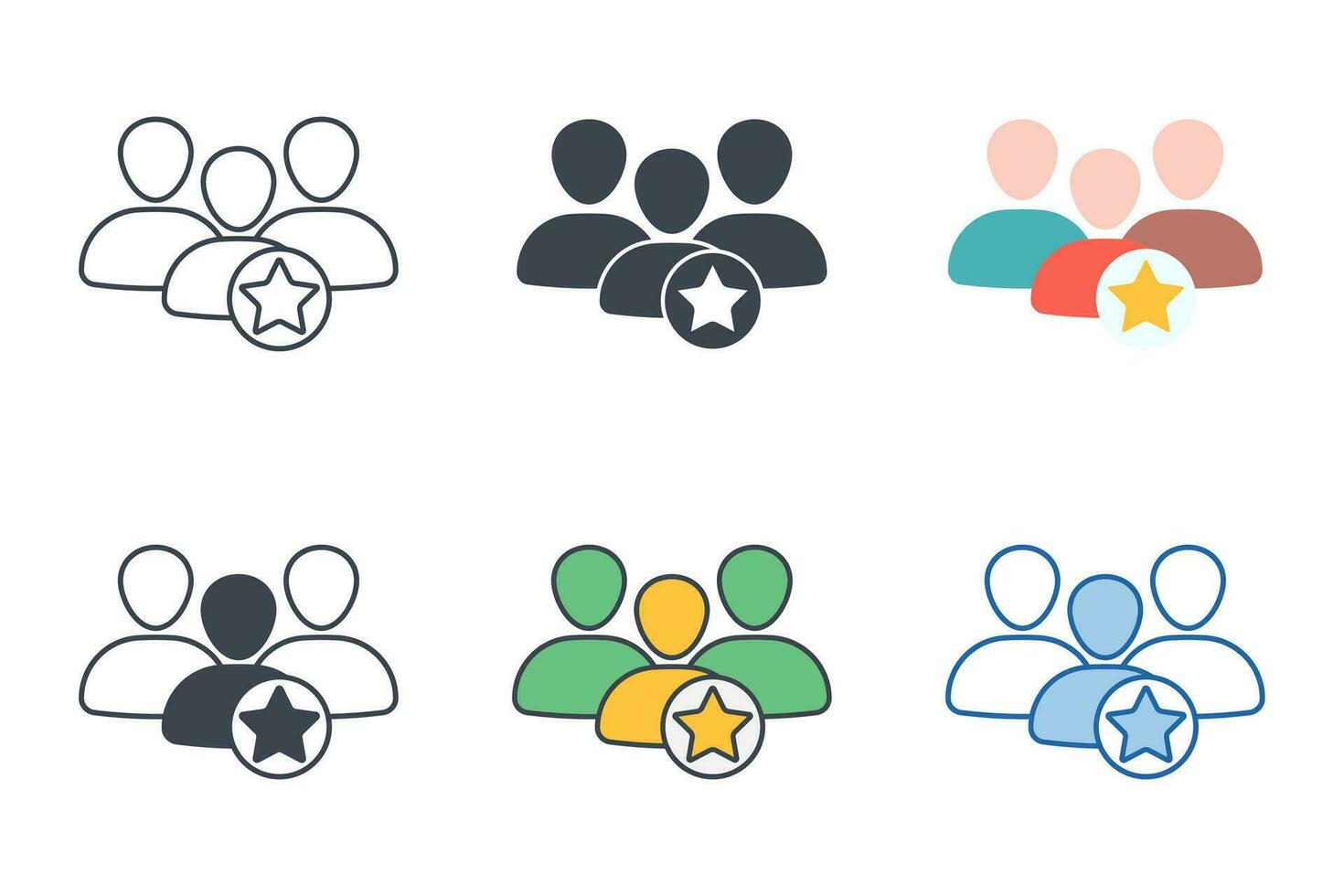 kandidaat icoon symbool sjabloon voor grafisch en web ontwerp verzameling logo vector illustratie