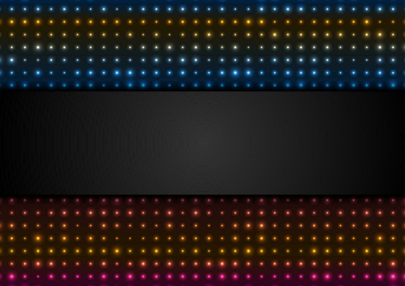 neon LED lichten abstract gloeiend achtergrond vector