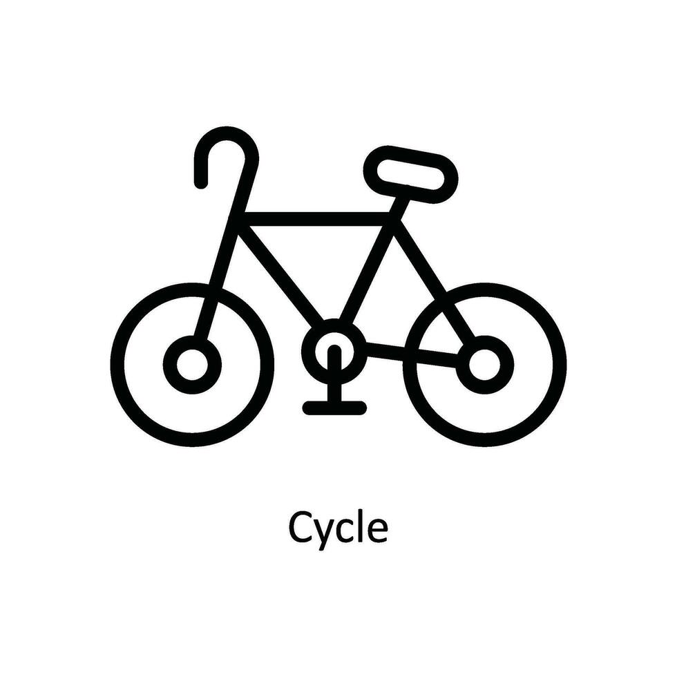 fiets vector solide icoon ontwerp illustratie. natuur en ecologie symbool Aan wit achtergrond eps 10 het dossier