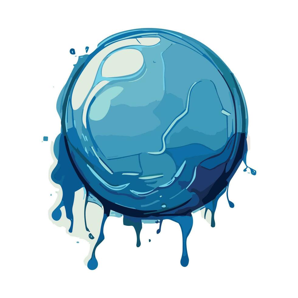 waterverf vector vlekken, illustratie, water, zacht, tekening, kleurrijk, bubbel, plons, verf, vector, waterverf, vlek, spatten, borstel