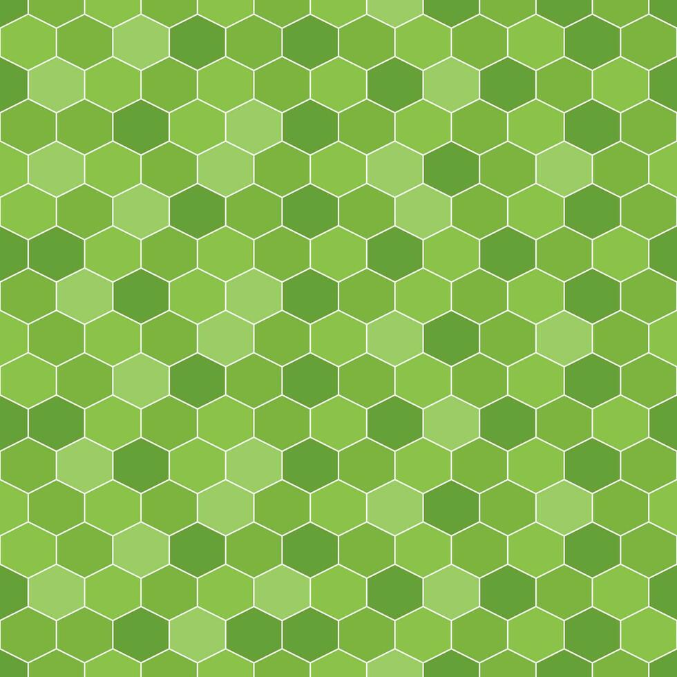 licht groen honingraat patroon. honingraat vector patroon. honingraat patroon. naadloos meetkundig patroon voor vloer, omhulsel papier, achtergrond, achtergrond, geschenk kaart, decoreren.