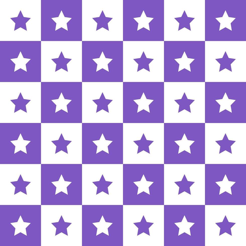 Purper ster. ster patroon. ster patroon achtergrond. ster achtergrond. naadloos patroon. voor achtergrond, decoratie, geschenk omhulsel vector