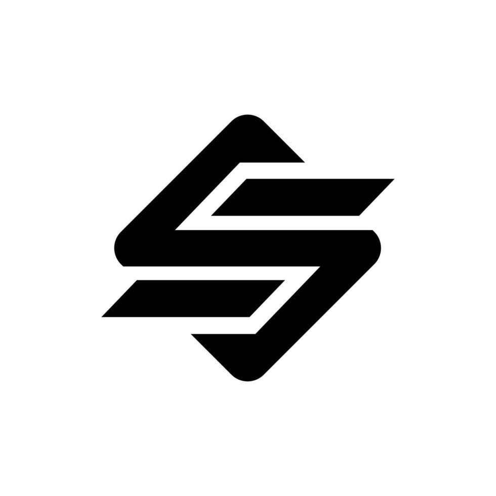 letter s logo ontwerp vector