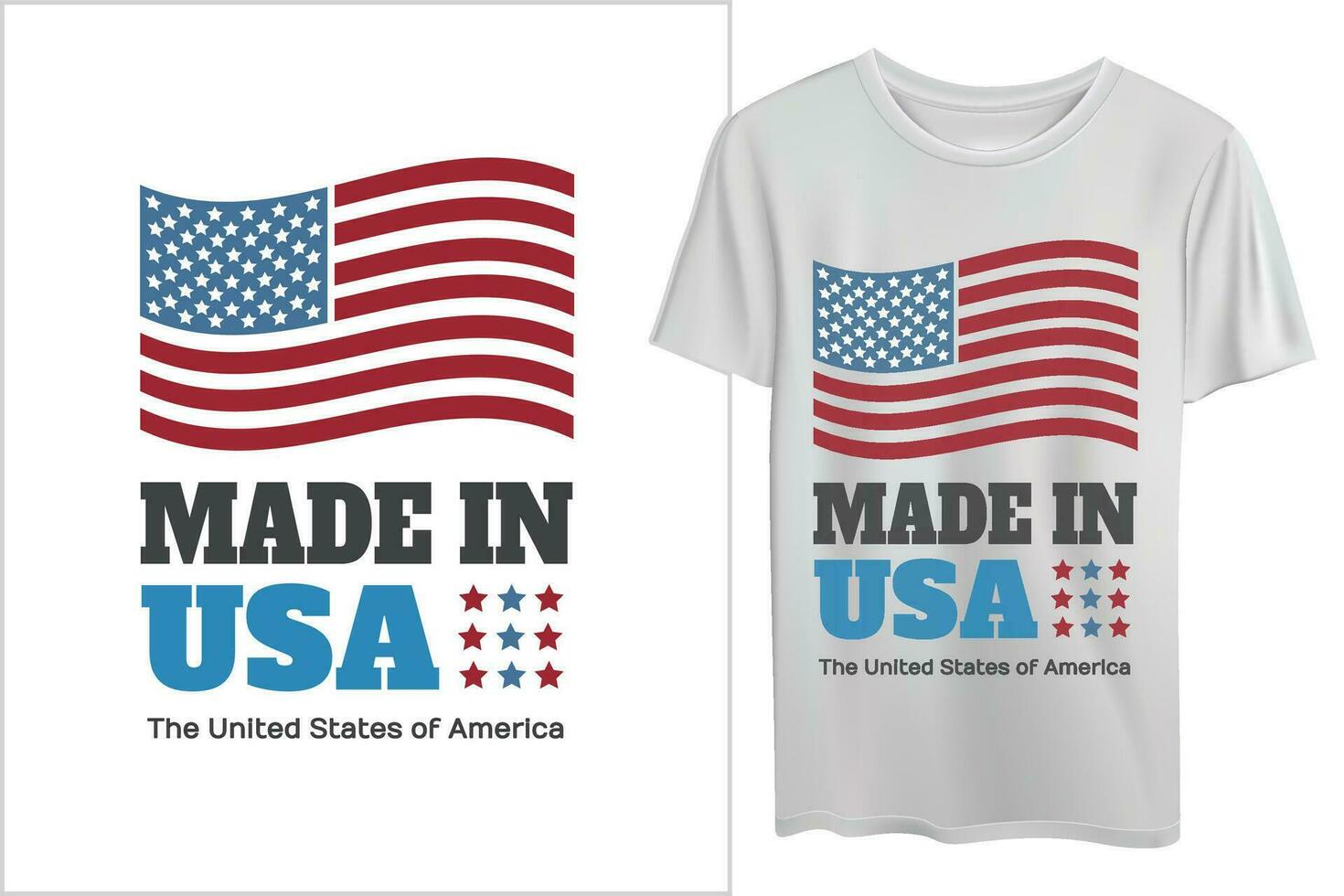 Amerikaans etiketten ontwerp voor t overhemden vector