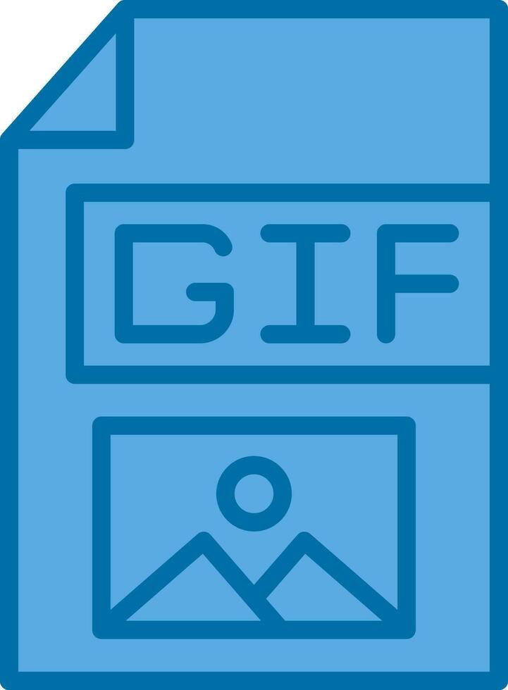 gif vector icoon ontwerp