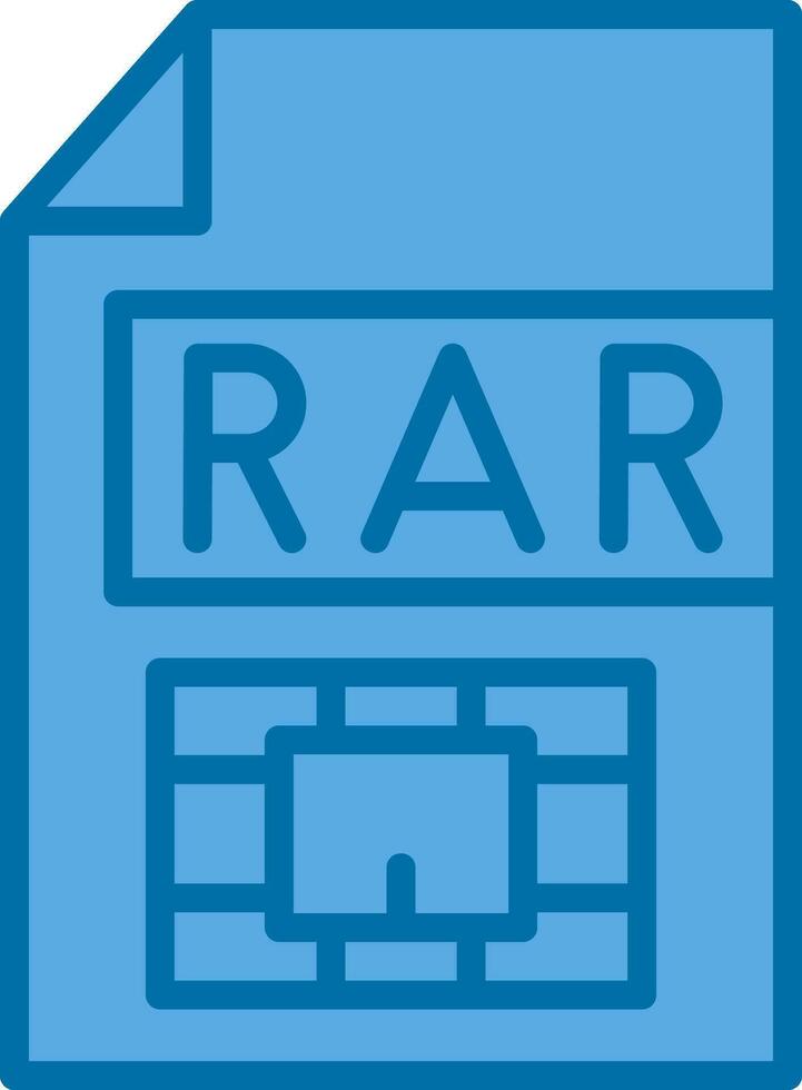 rar vector icoon ontwerp