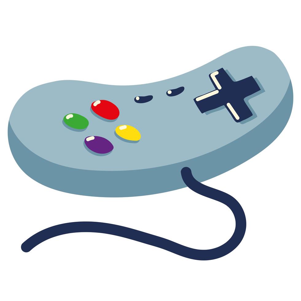 video game controle vector