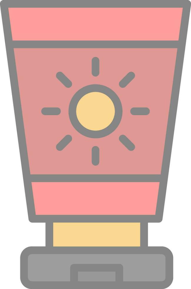 sunblock vector icoon ontwerp