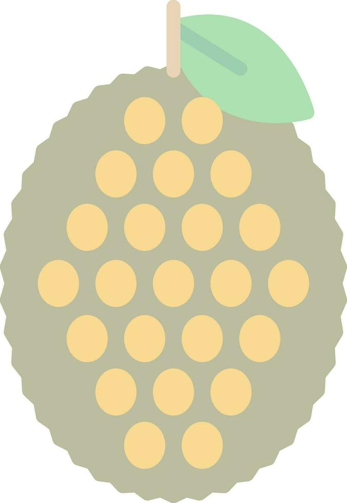 jackfruit vector icoon ontwerp