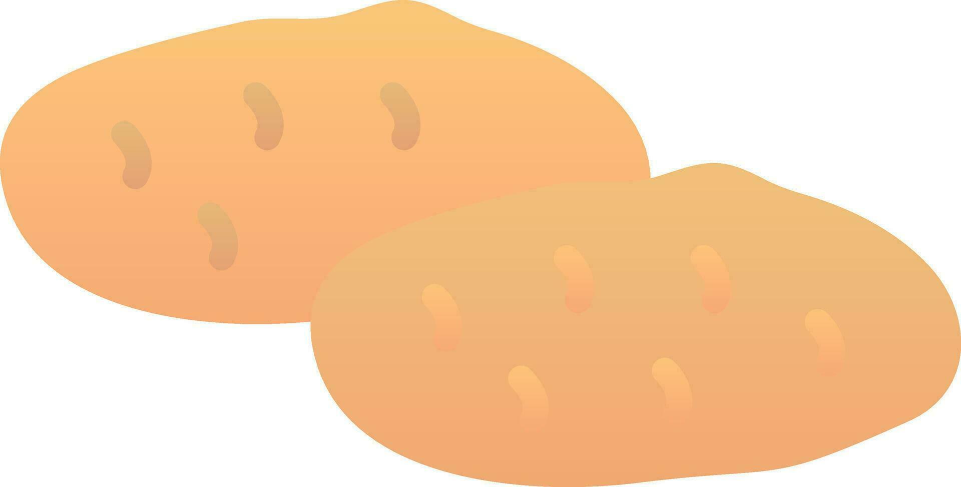 aardappelen vector icoon ontwerp