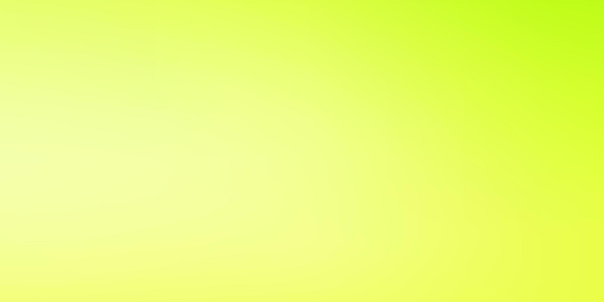 licht groen geel vector abstracte achtergrond schijnt kleurrijke illustratie in onscherpte stijl nieuw ontwerp voor toepassingen