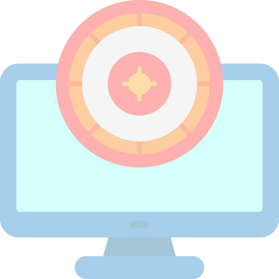 roulette vector icoon ontwerp