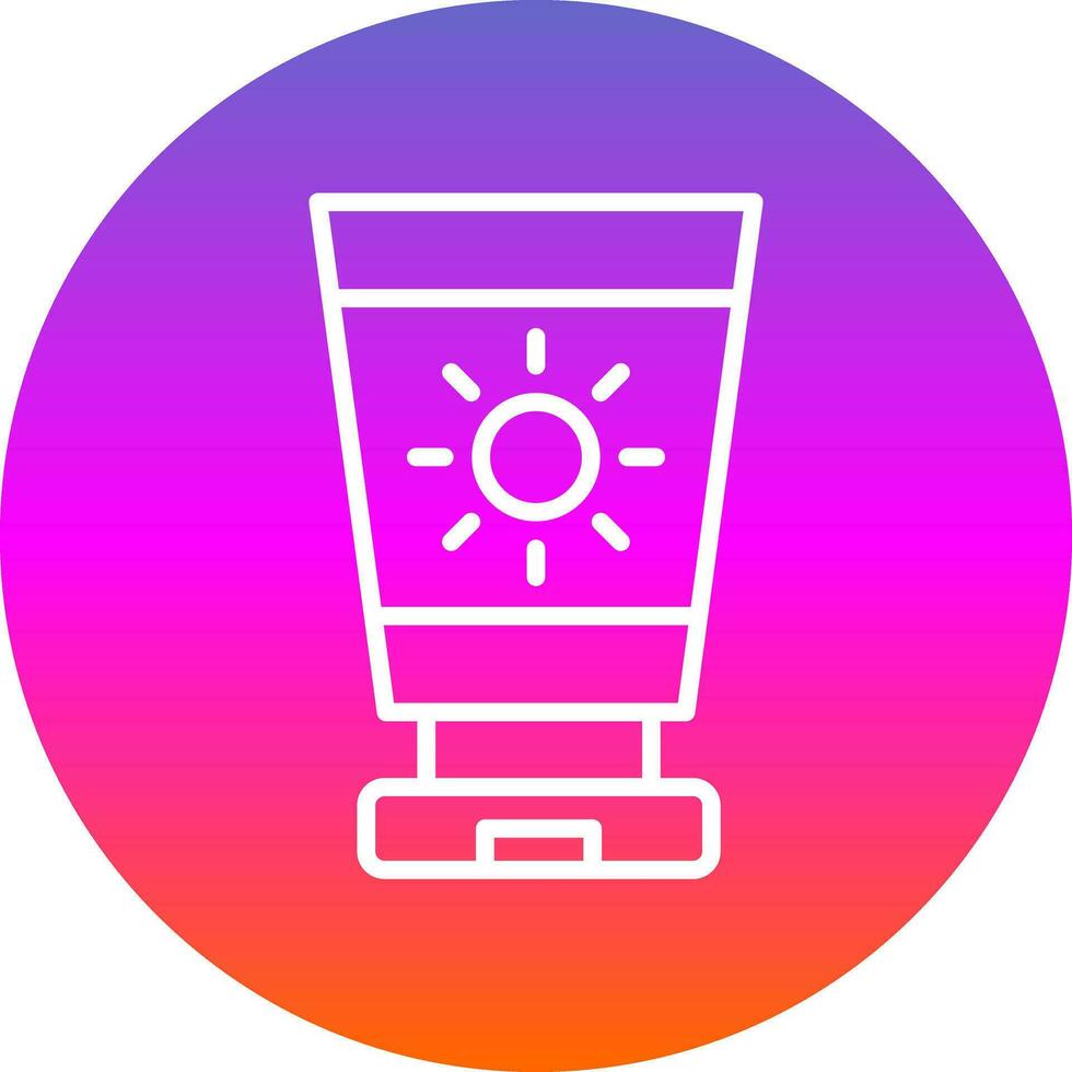 sunblock vector icoon ontwerp