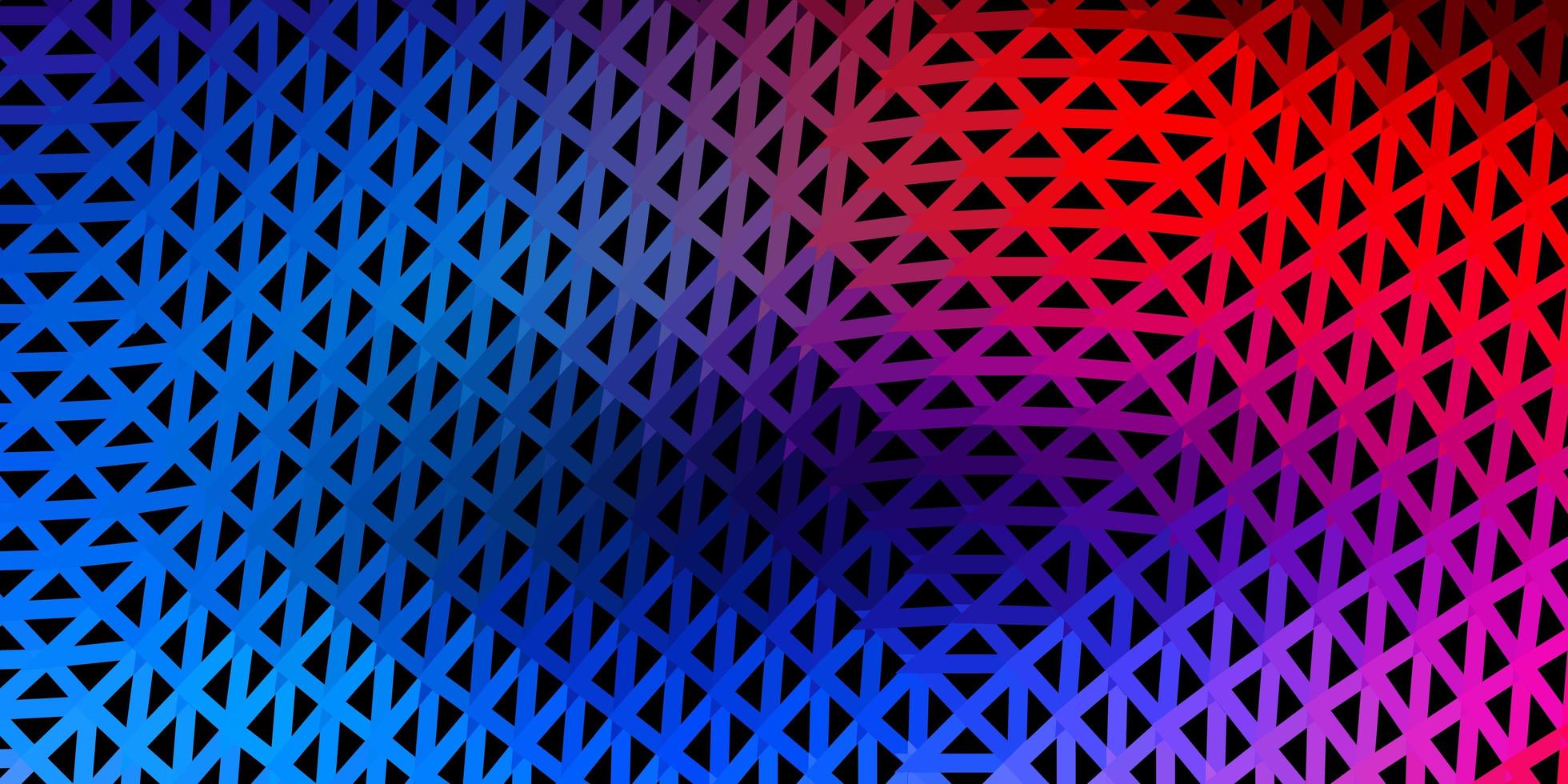 lichtblauw rood vector poly driehoek sjabloon
