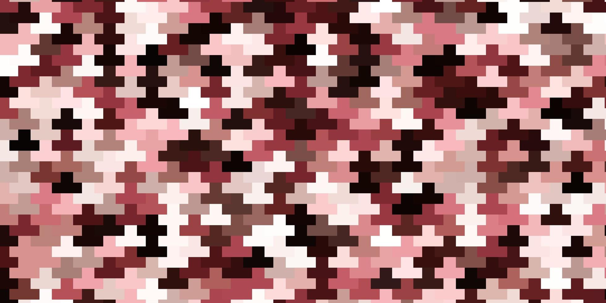 licht roze rood vectorpatroon in vierkante stijl nieuwe abstracte illustratie met rechthoekig vormenpatroon voor websites bestemmingspagina's vector