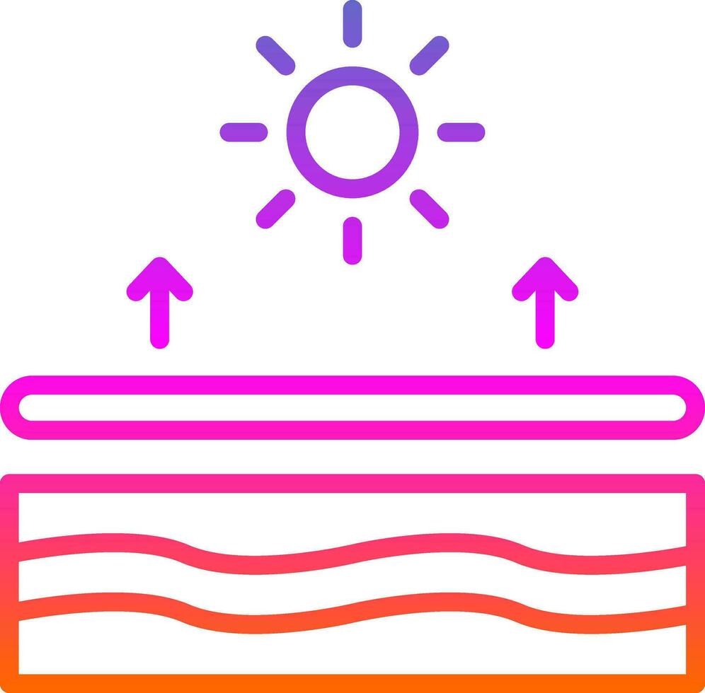 huid bescherming vector icoon ontwerp