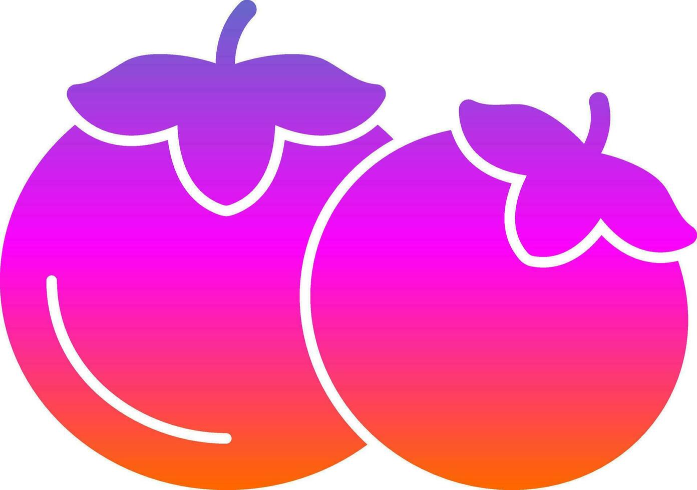 tomaat vector icoon ontwerp
