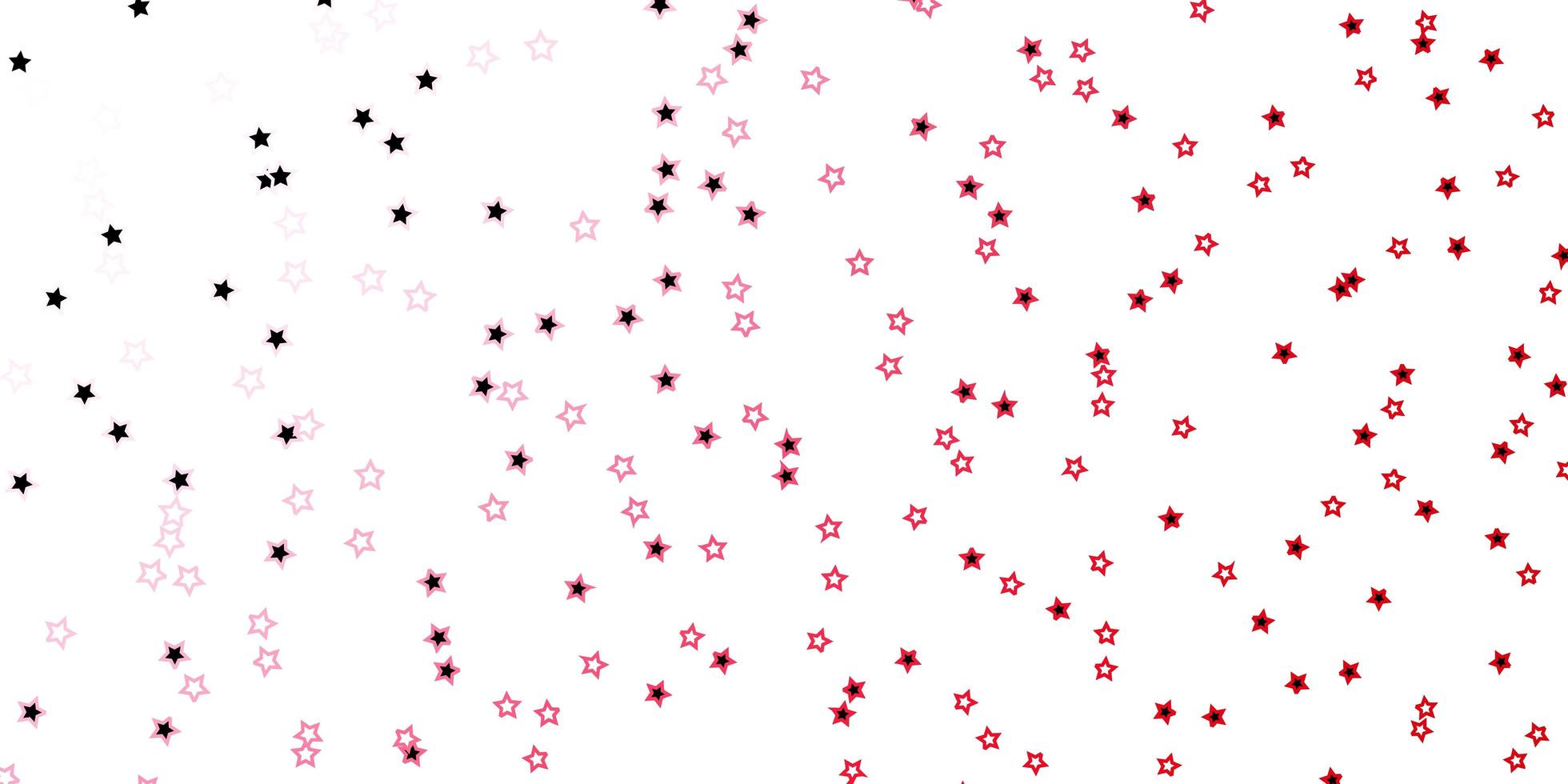 donkerrood vectorpatroon met abstracte sterren vervagen decoratief ontwerp in eenvoudige stijl met sterrenpatroon voor nieuwjaarsadvertentieboekjes vector
