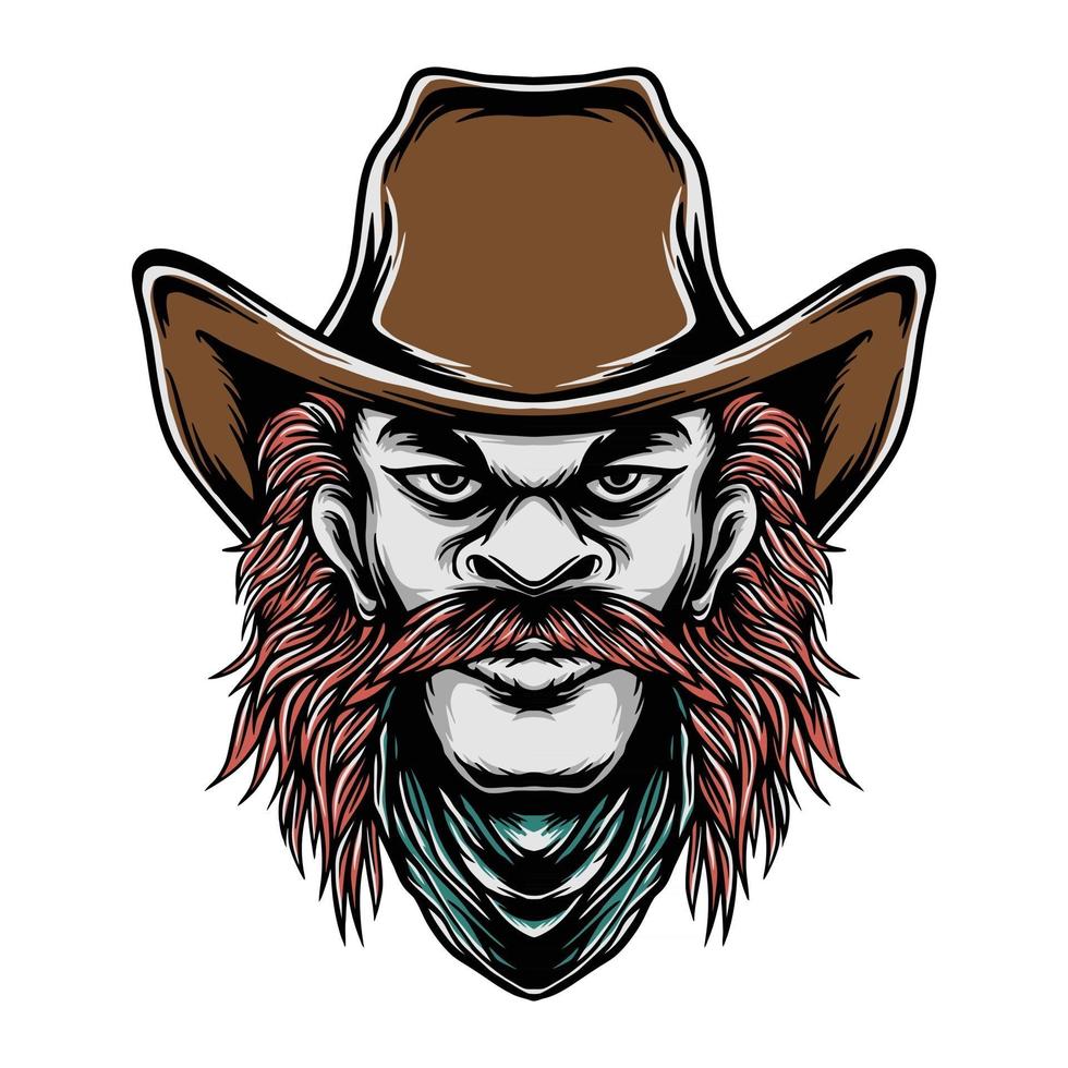 cowboy ontwerp vector