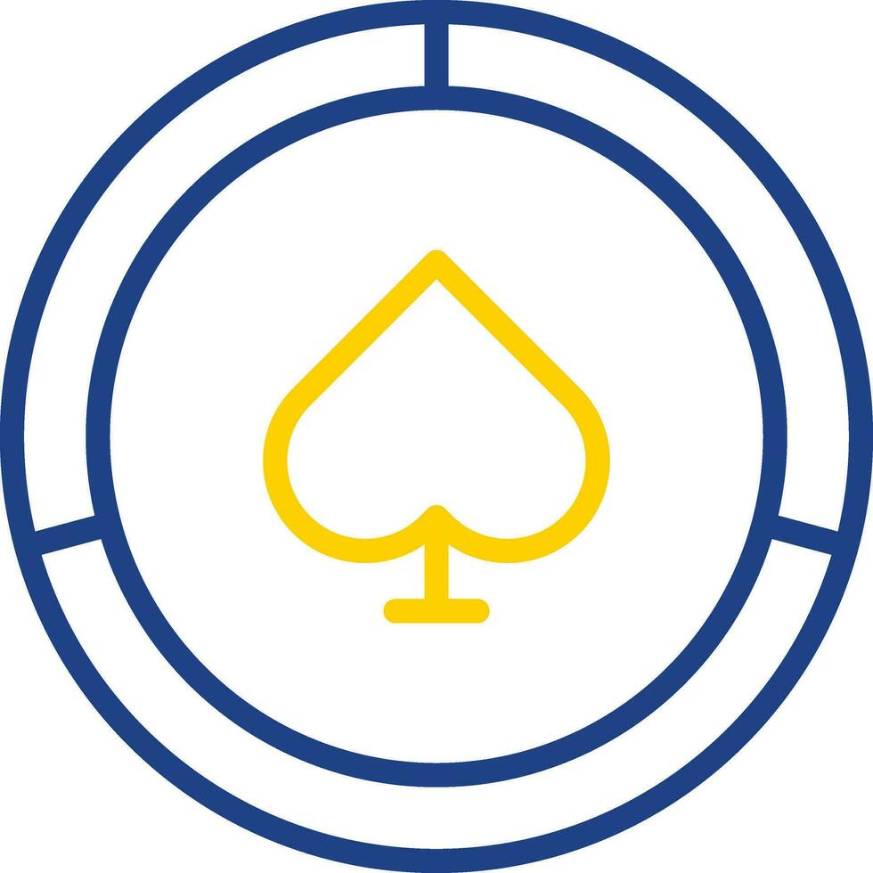 poker chips vector icoon ontwerp