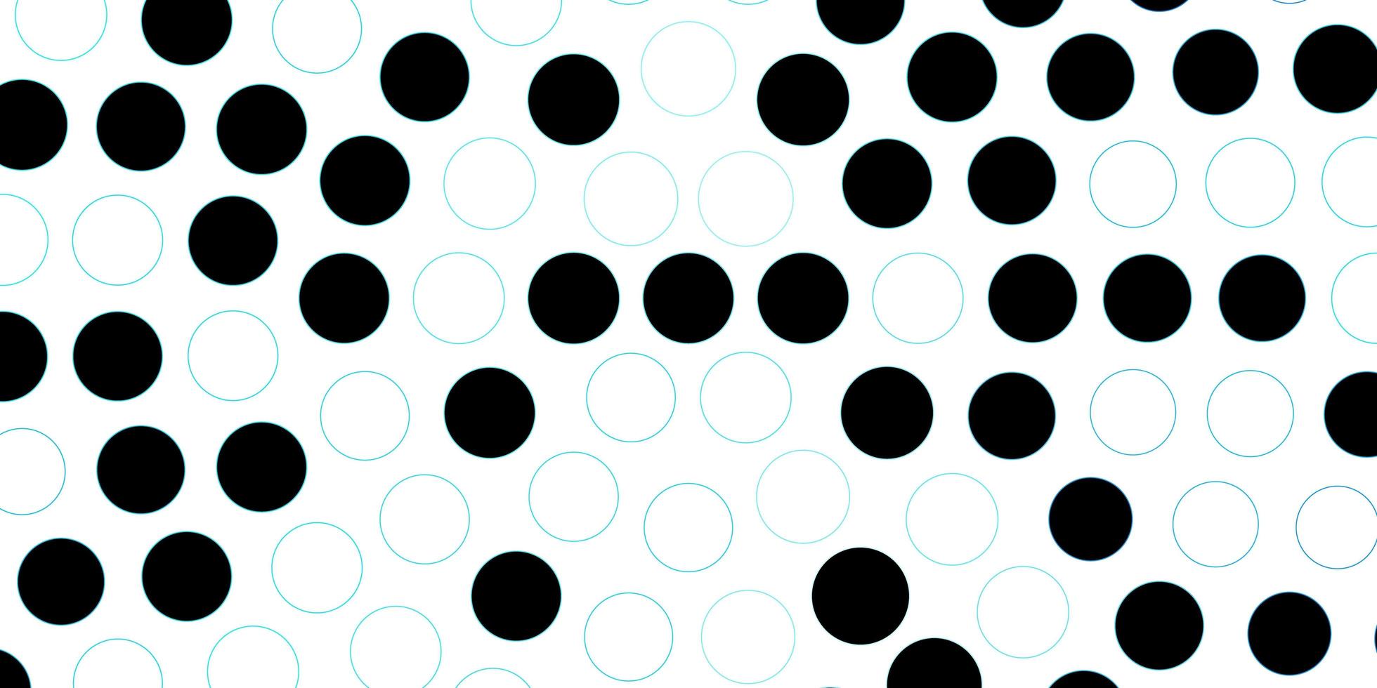 donkerblauwe vectorlay-out met cirkelvormen glitter abstracte illustratie met kleurrijk druppelspatroon voor behanggordijnen vector