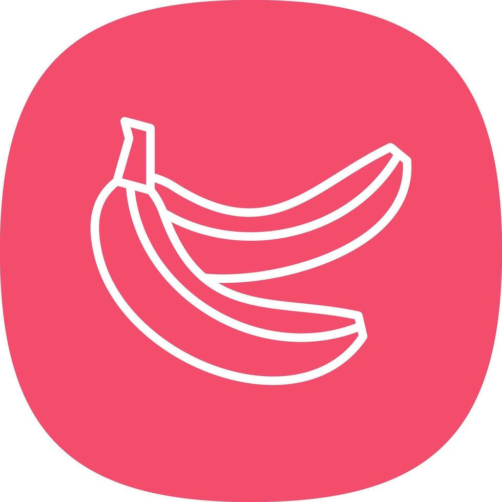 banaan vector icoon ontwerp