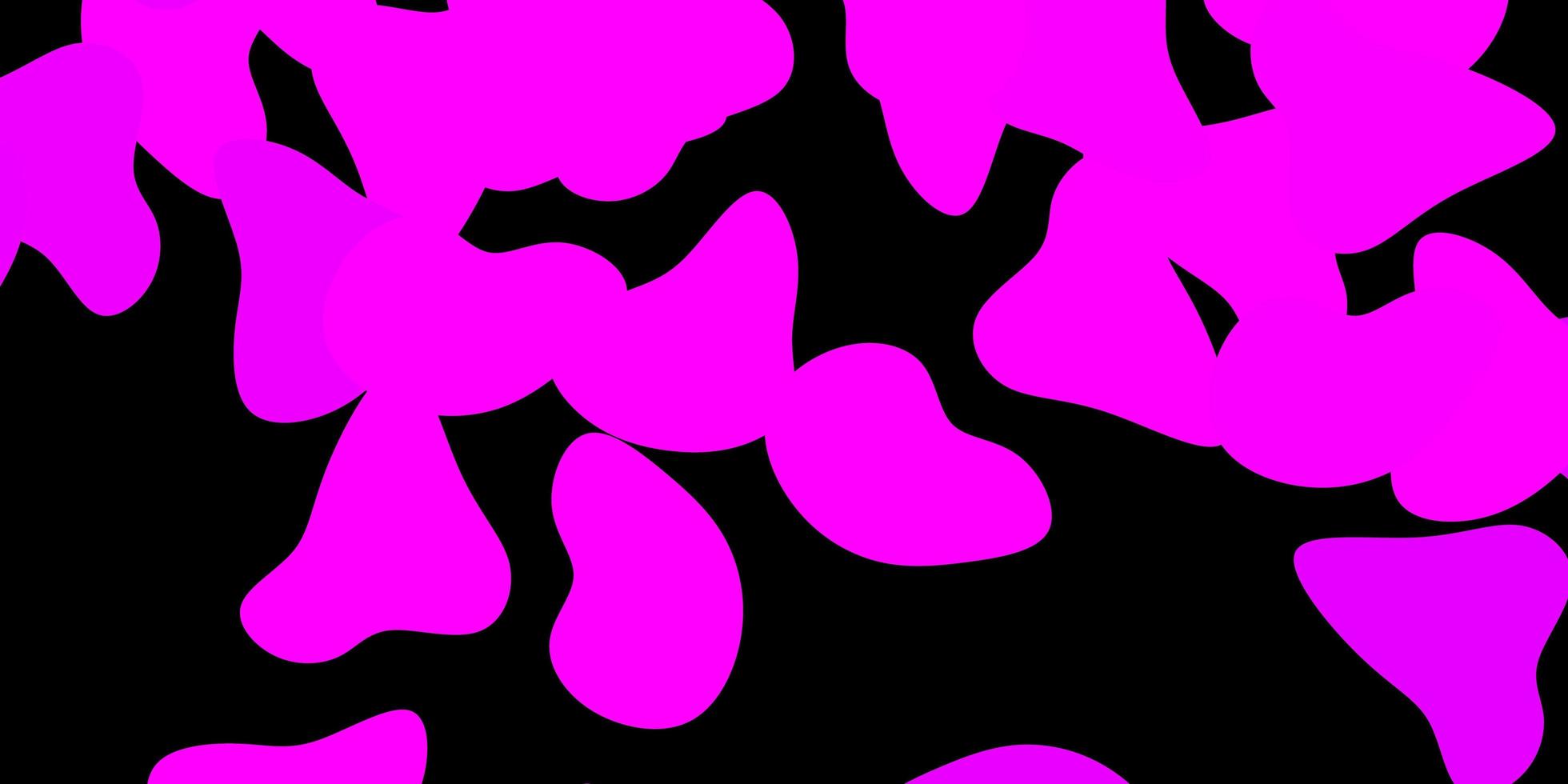 donkerpaarse vectorsjabloon met abstracte vormen vector
