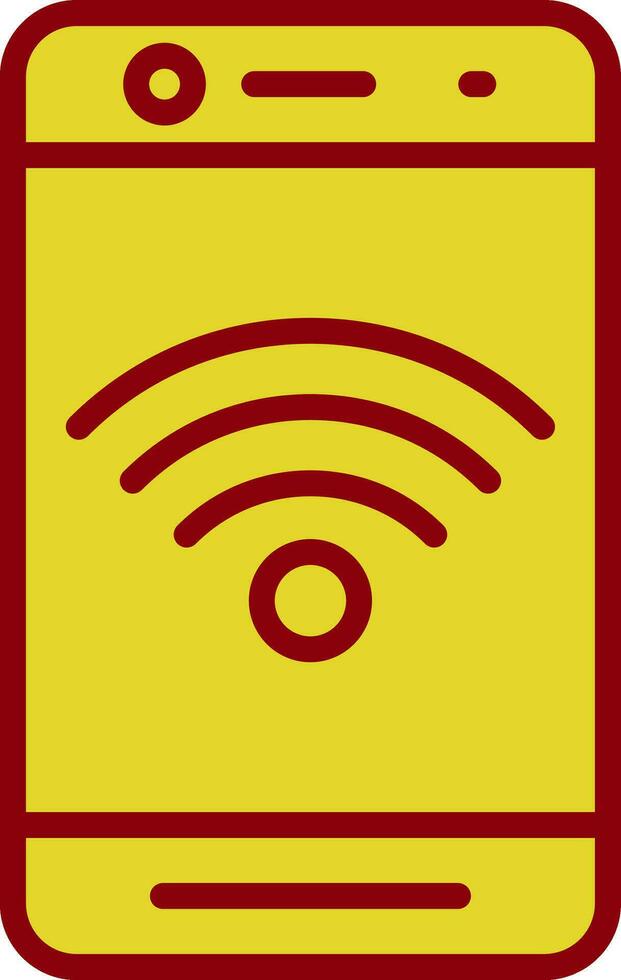 Wifi verbinding vector icoon ontwerp