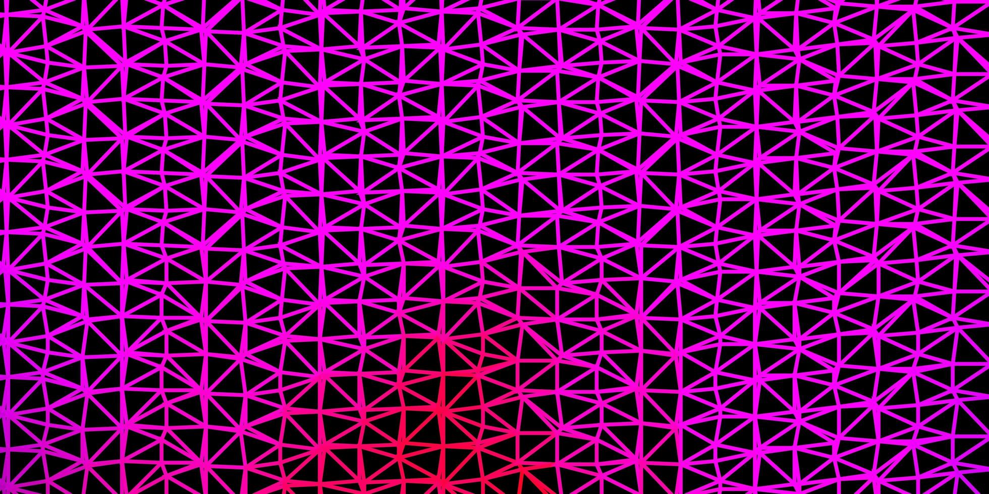 licht paars roze vector driehoek mozaïek achtergrond