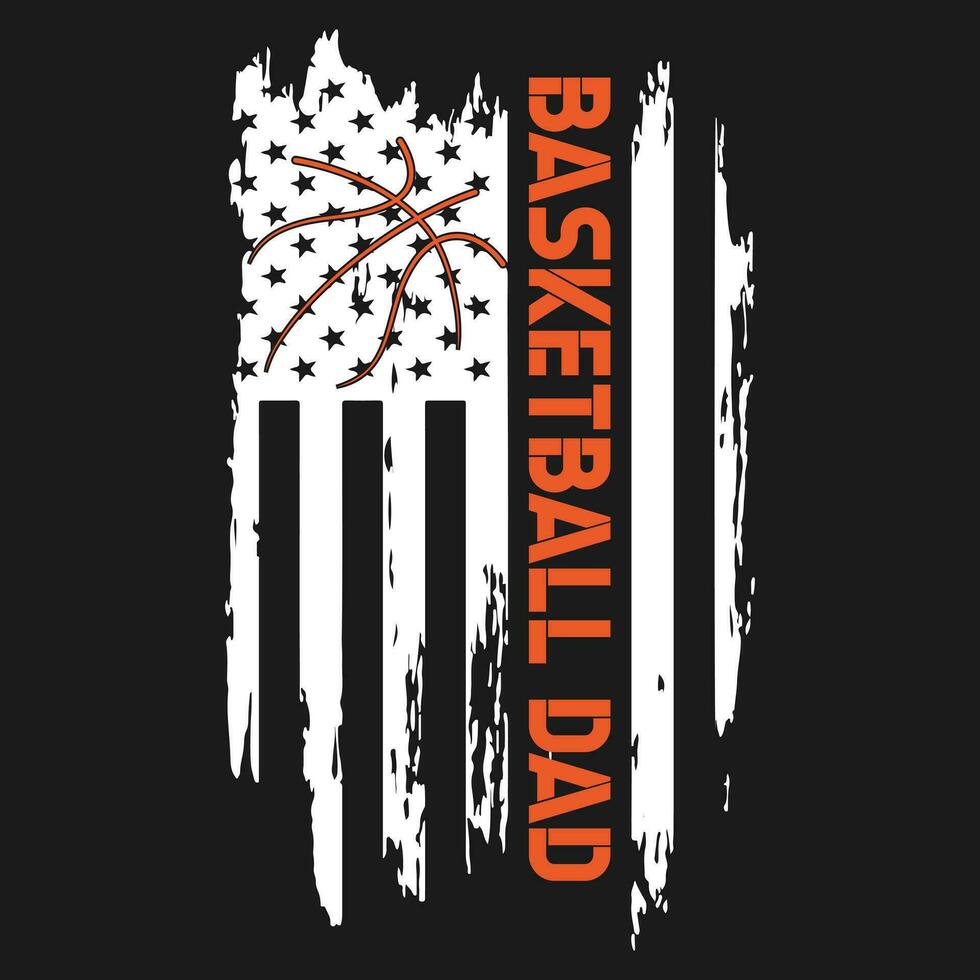 Amerika vlag basketbal overhemd voor Mannen vector