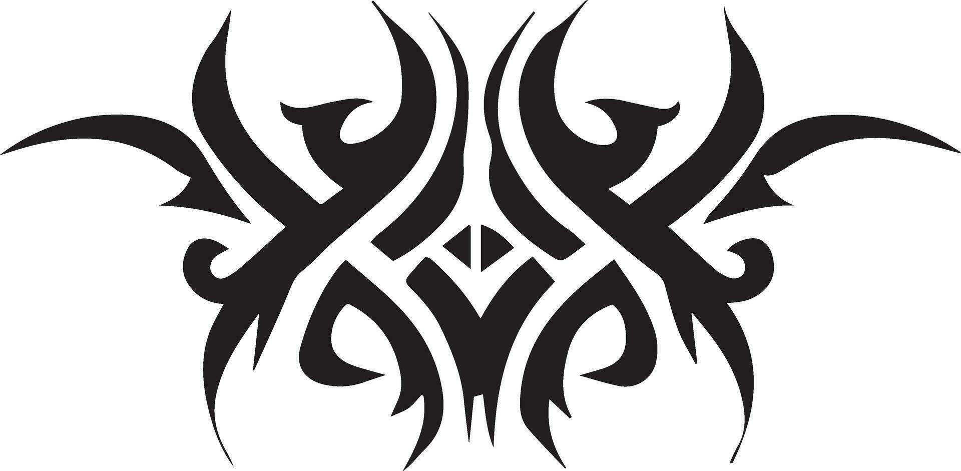 tribal tatoeëren ontwerp vector illustratie