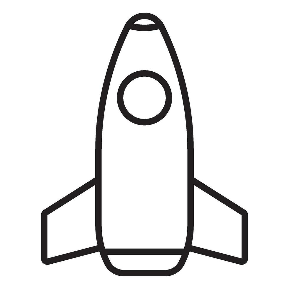 raket icoon vector