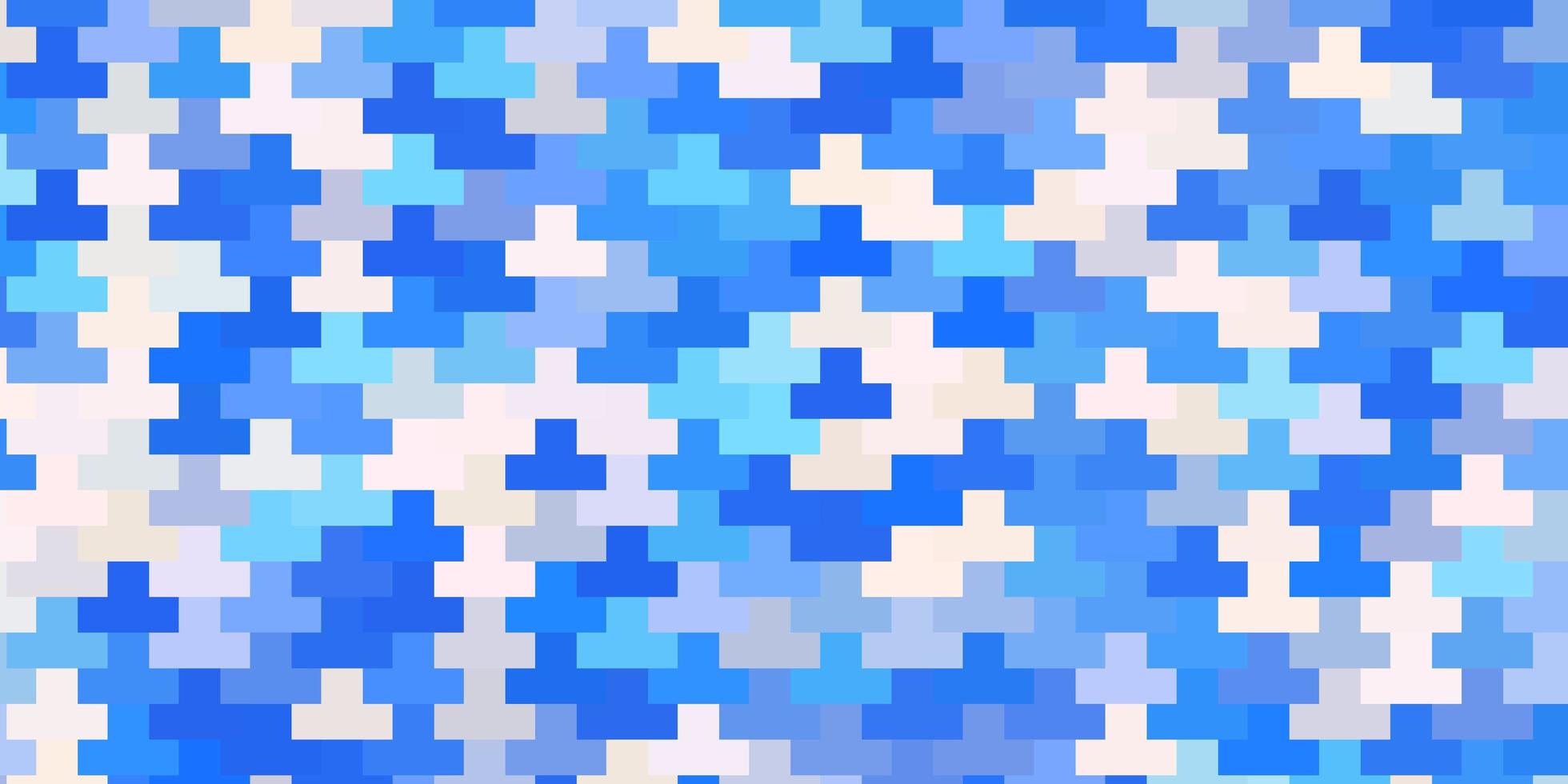 lichtroze blauwe vectorachtergrond met rechthoeken abstracte gradiëntillustratie met kleurrijk rechthoekenpatroon voor bedrijfsboekjes folders vector