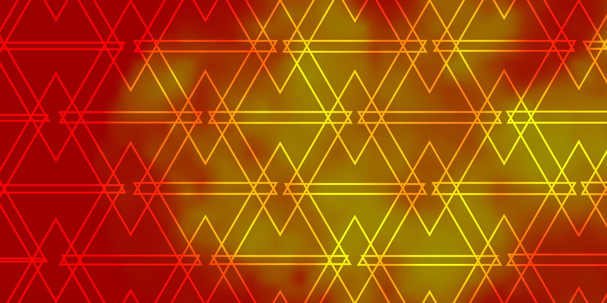 licht roze gele vector achtergrond met veelhoekige stijl moderne abstracte illustratie met kleurrijke driehoeken patroon voor boekjes folders