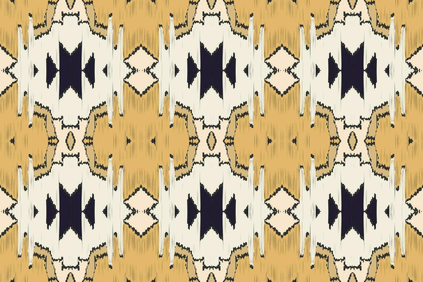 ikat naadloos patroon borduurwerk achtergrond. ikat damast meetkundig etnisch oosters patroon traditioneel.azteken stijl abstract vector ontwerp voor textuur, stof, kleding, verpakking, sarong.