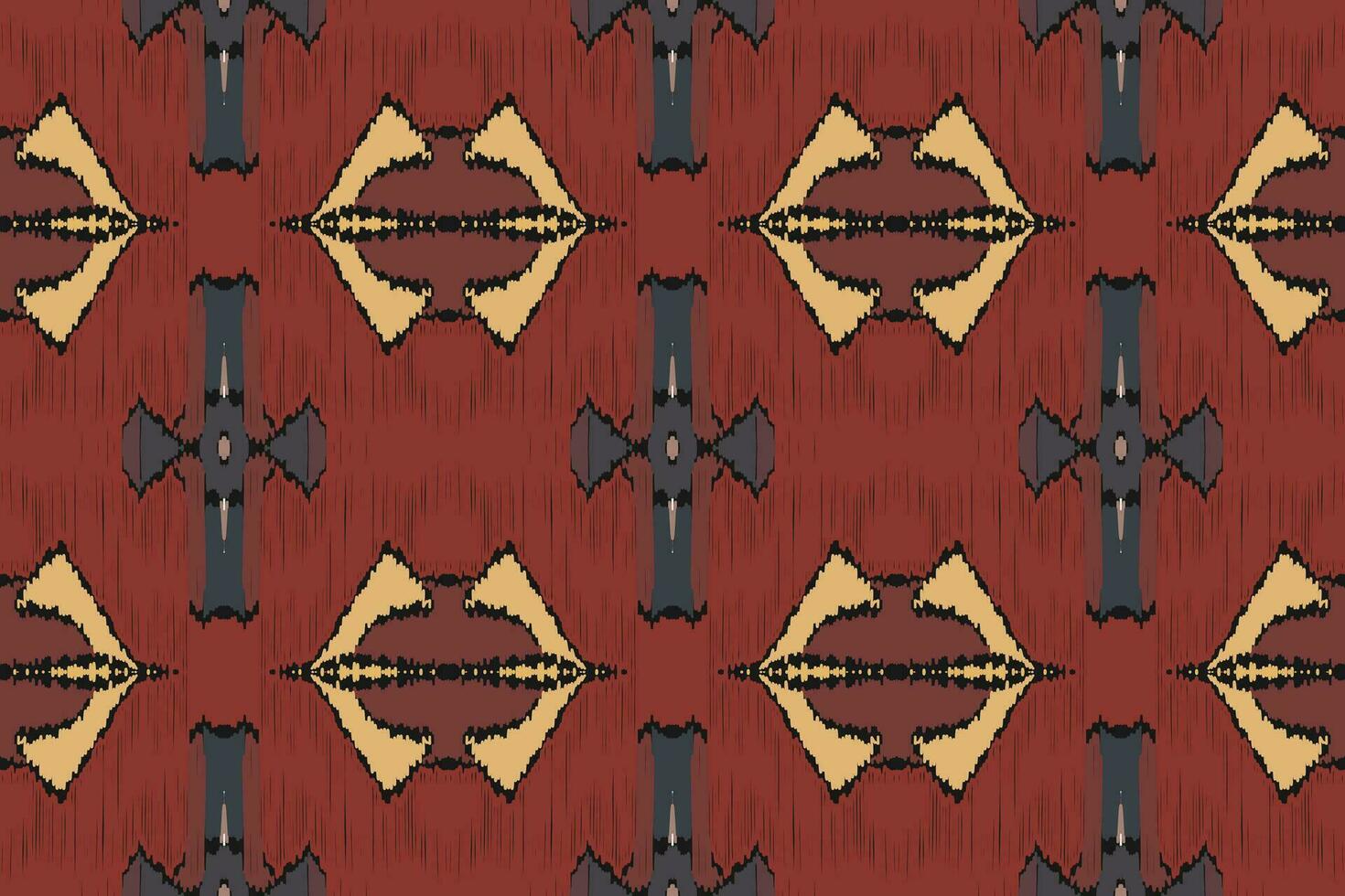 ikat paisley patroon borduurwerk achtergrond. ikat streep meetkundig etnisch oosters patroon traditioneel.azteken stijl abstract vector illustratie.ontwerp voor textuur, stof, kleding, verpakking, sarong.
