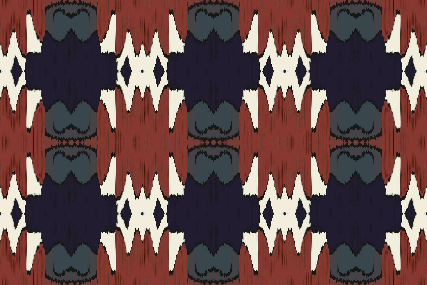 ikat damast paisley borduurwerk achtergrond. ikat strepen meetkundig etnisch oosters patroon traditioneel.azteken stijl abstract vector illustratie.ontwerp voor textuur, stof, kleding, verpakking, sarong.