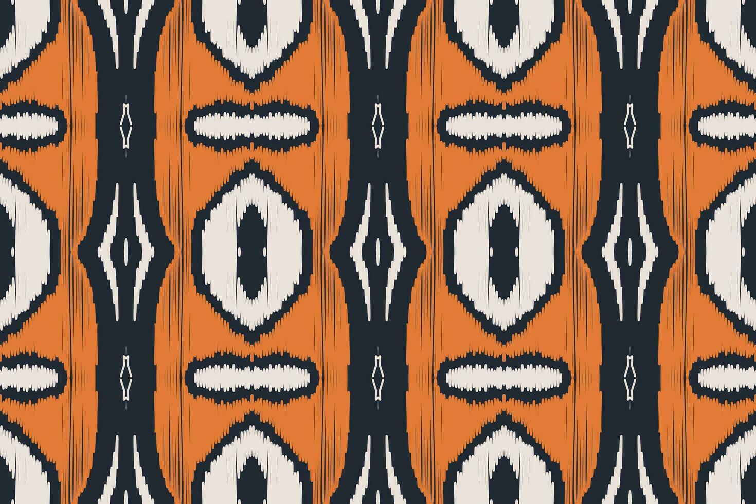ikat paisley patroon borduurwerk achtergrond. ikat bloemen meetkundig etnisch oosters patroon traditioneel. ikat aztec stijl abstract ontwerp voor afdrukken textuur,stof,sari,sari,tapijt. vector